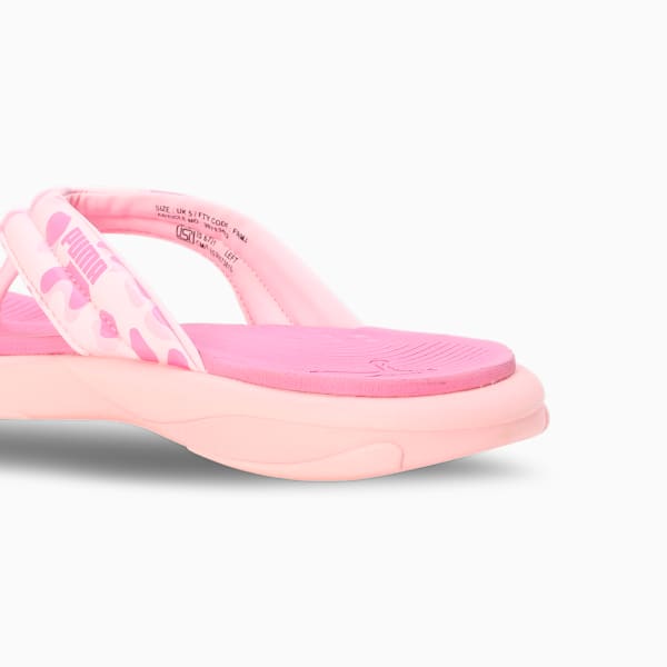 Royalcat Softride Cara Women's Flip-Flops, Grape Mist-Whisp Of Pink-Fast Pink, extralarge-IND